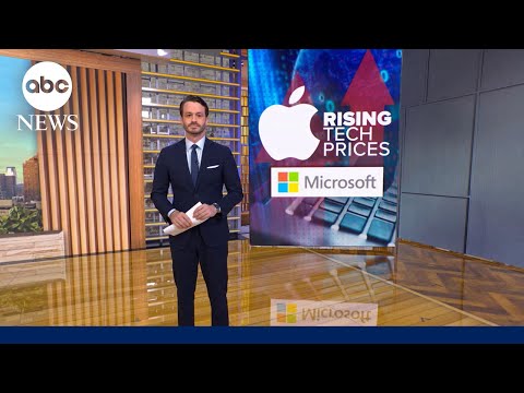 Microsoft joins Apple in raising prices