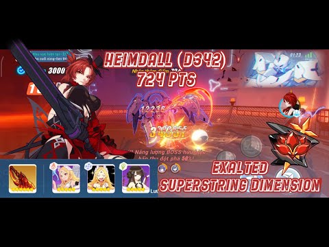 HI3 SEA - [Red Lotus Exalted] Heimdall (D342) 724 Pts - AE VK BR (SS) Fuxi 2*