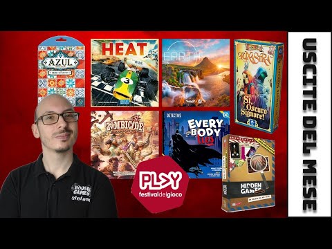 GIOCHI DA TAVOLO: Le Nuove Uscite Di Maggio 2023 + Play Modena