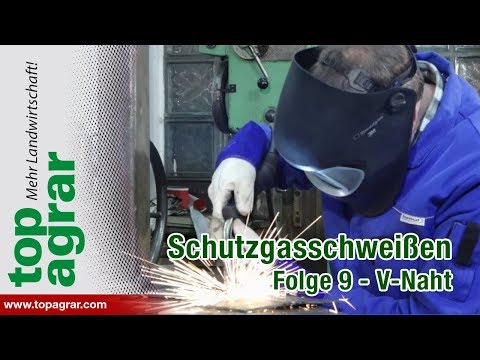 Gas shielded arc welding episode 9: V-seam - Welding with Christoph Season 2
