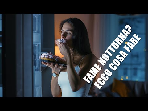 Attacchi di fame notturna: ecco cosa fare