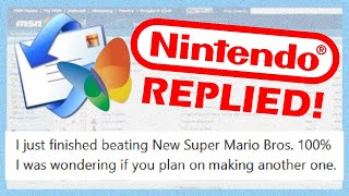 I E-mailed Nintendo Back in 2006