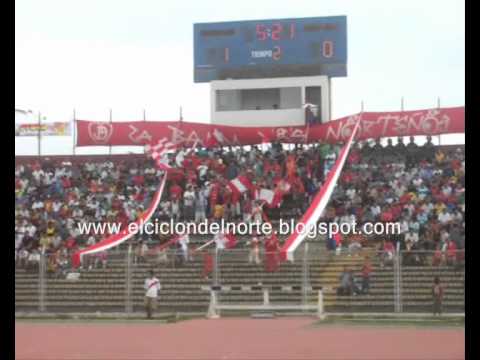 "Banda los norteños (hinchada de Juan Aurich)" Barra: La Banda Los Norteños &bull; Club: Juan Aurich