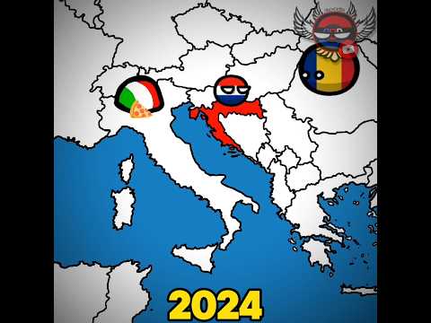 Croatia's History 🇭🇷 | #countryballs #history #croatia #education #shorts