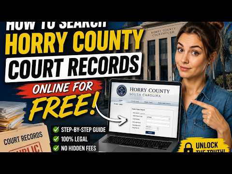 Horry County Judicial Case Search