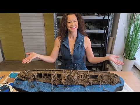 AMAGISAN MARU Wreck in Truk Lagoon 3D-Model