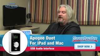 Video thumbnail for Apogee Duet for iPad and Mac Demo - Sweetwater's iOS Update, Vol. 56 by Sweetwater