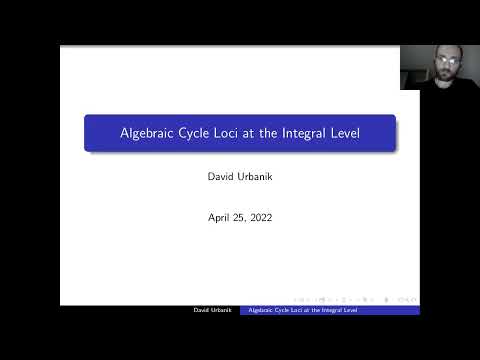 Algebraic Cycle Loci at the Integral Level
