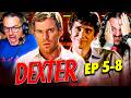DEXTER SEASON 1 Episodes 5 6 7 8 REACTION Michael C Hall Ice Truck Killer Review