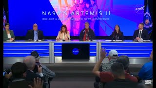 NASA LIVE: Artemis II, launch to the moon press conference