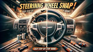 How to remove a steering wheel & airbag | 2004 Chrysler Crossfire Upgrade