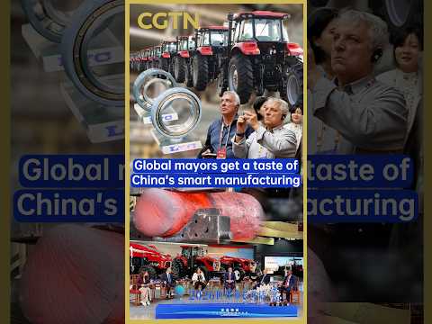 Global mayors get a taste of China's smart manufacturing in ancient city