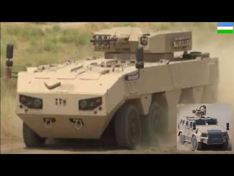 Uzbek Army will soon be strengthened by locally made armored vehicles, Arslon 8×8 and Tarlon-M 4×4