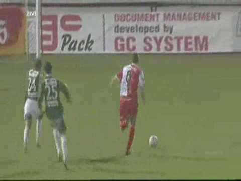 První Pekhartův gól za Slavii Praha