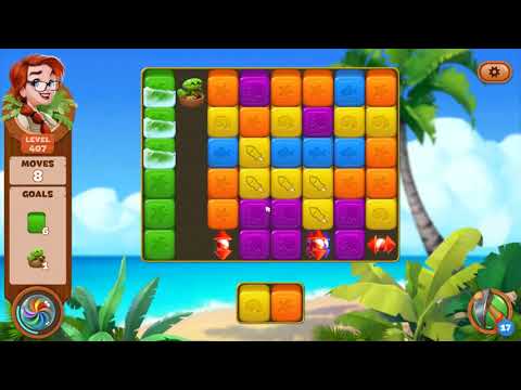 Lost Island: Blast Adventure - Level 407 (No Boosters) HD