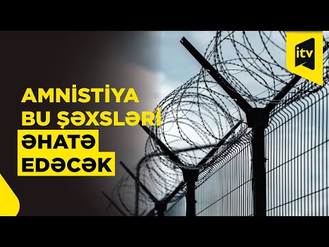 Amnistiya qərarı təsdiqləndi: kimlərə şamil olunacaq?