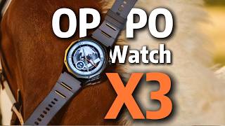 OPPO Watch X3 Unboxing & Review: Titanium Smartwatch with AI Health Monitoring | Price in Uk