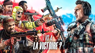 La victoire est-elle possible en 1 contre 4 ?