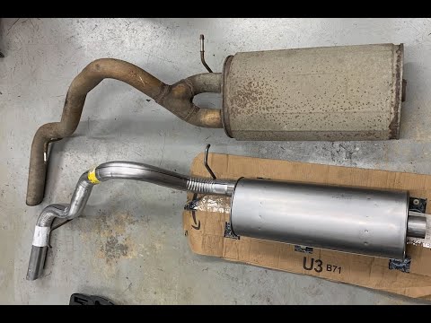 99-07 Chevy 1500 No Weld Exhaust DIY / Walker Quiet Flow SS / silverado sierra suburban avalanche