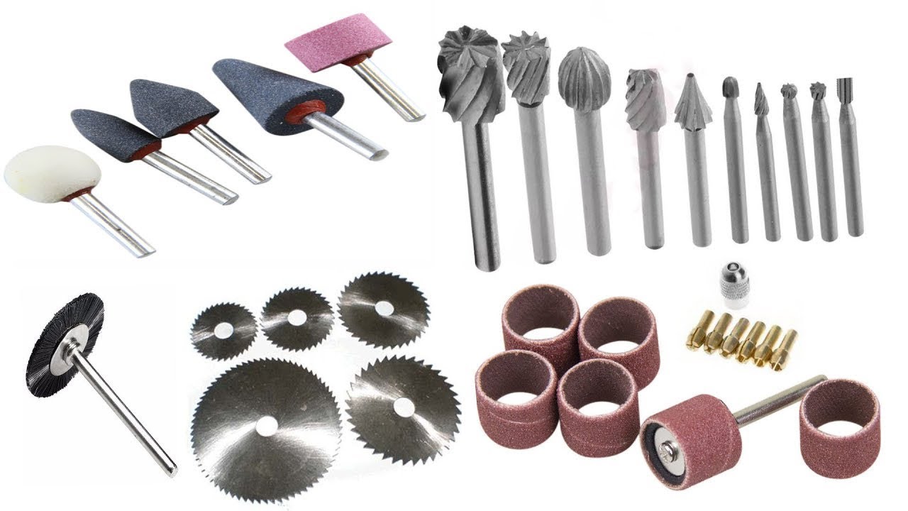 Aprenda pra que serve todas as peças do kit de micro retífica