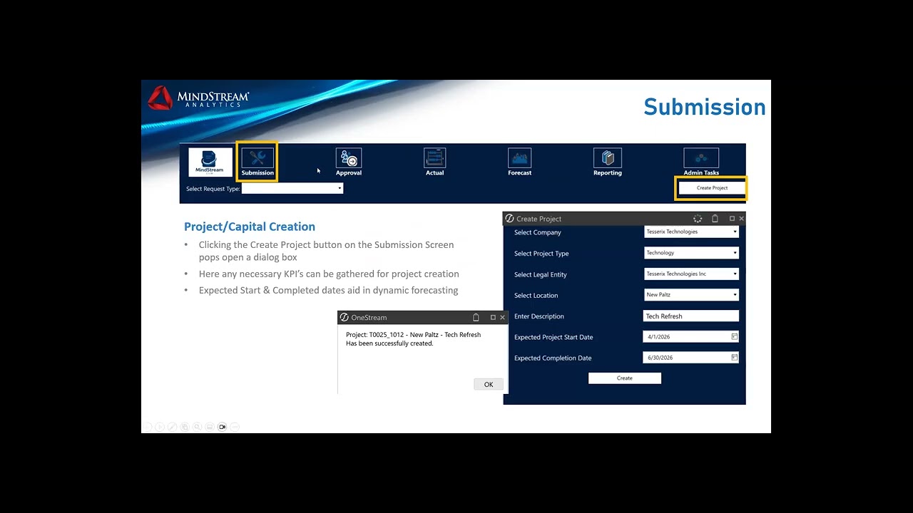 MindStream Analytics Driving Strategic Capital Decisions: CLM in OneStream  (CLM webinar)