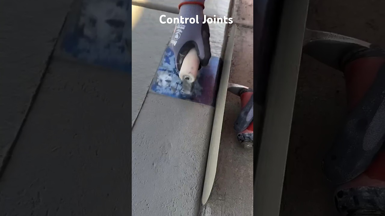 Predetermined cracks | control joints | expansion joints on Concrete Floor