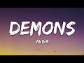 AViVA Demons Lyrics