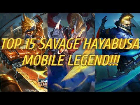 TOP 15 SAVAGE HAYABUSA MOBILE LEGEND!!! | PEMCURI GAMING