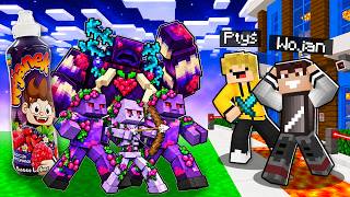 ARMIA WOJANKA HALLOWEEN VS BAZA WOJANOWIC w Minecraft
