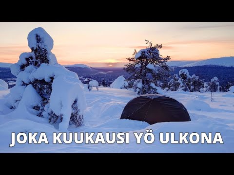Nuku joka kuukausi yö ulkona -haaste