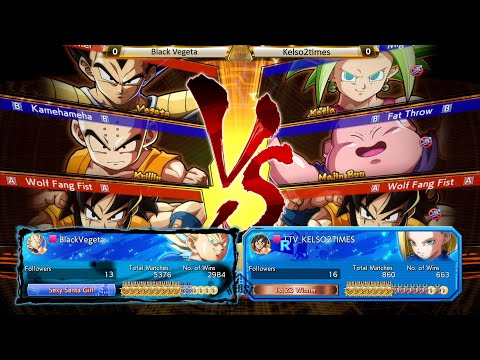 Dragon Ball Fighterz - COM7 - Black Vegeta vs Kelso2times