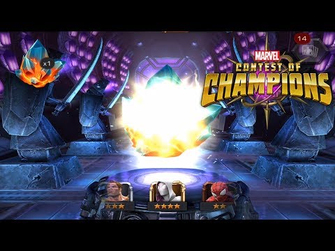3 STAR CRYSTAL + PREMIUM HERO CRYSTAL OPENING! 4 STAR PULL AGAIN! - Marvel Contest Of Champions
