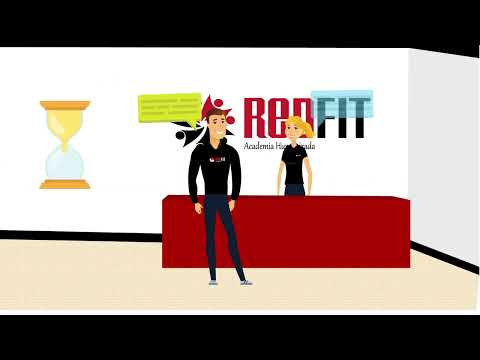 Animação 2D RedFit Academias – Projeto 4