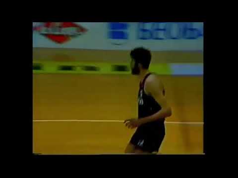 Vlade Divac 1989 Yugoslavian League Final G1 Partizan Belgrade -  Jugoplastika Split