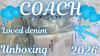 Download lagu COACH LOVED DENIM UNBOXING! & POWDER PINK NOTEBOOK! 💕💙#unboxing #denim #coachoutlet  mp3