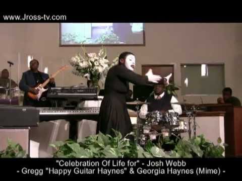 James Ross @ "Celebration Of Life for" - Josh Webb - Greg Haynes & Georgia Haynes www.Jross-tv.com