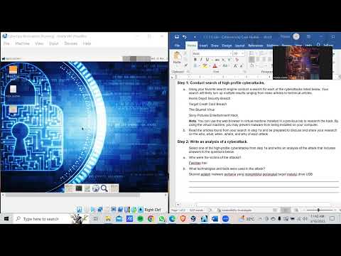 1.1.1.5 Lab-Cybersecurity Case Studies