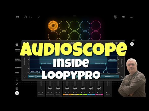 4Pockets AudioScope - Tutorial 3: Sidechain inside Loopy Pro using ChordBud2 and ButterSynth
