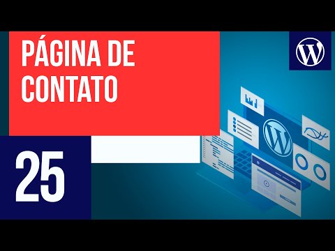 Criando a página de contato com formulário Curso WordPress 25