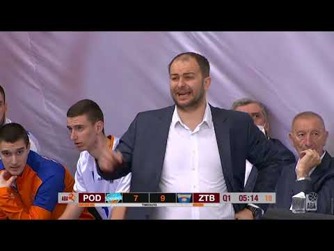 ABA Liga 2 2020/21, Round 12 match: Podgorica - Zlatibor (26.3.2021)