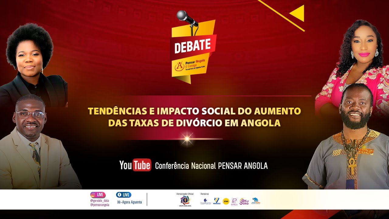 Pensar Angola é Comigo #15: Tendências e impacto social do aumento das taxas de divórcio em Angola