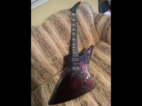 1 st guitar build part 6- finishing-and it works