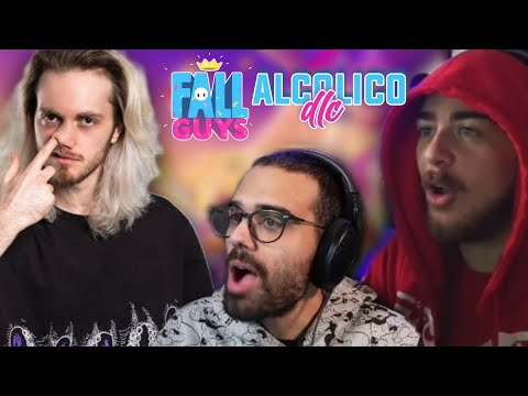 Fall Guys Alc0lic0 DLC con Dario Moccia, Il Masseo e Panetty