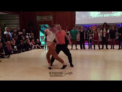 Joshua Schubert & Vanessa Bachmann - 2nd place Strictly Open Finals - Warsaw Halloween Swing 2024