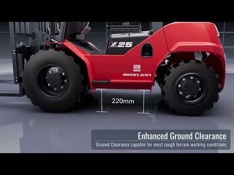 Maxlion X Series Rough Terrain 2.5T Forklift