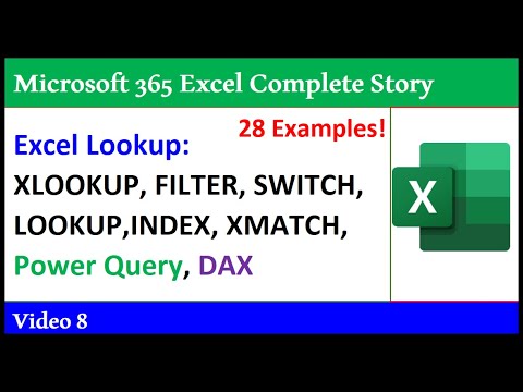 Microsoft 365 Excel Complete Class free from excelisfun at YouTube 365 MECS 00