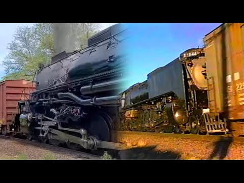 How Both Union Pacific 844 and 4014 Rescued Freight Trains
