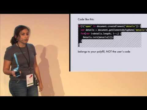 [JSConfEU 2011] Lea Verou: Polyfilling the gaps