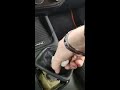 Как снять ручку КПП Kia Cerato