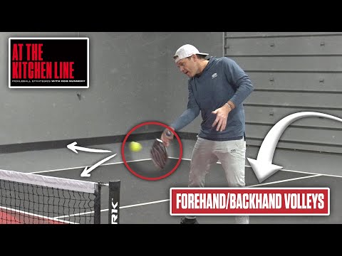 Advanced Volleys at the Pickleball Kitchen Line